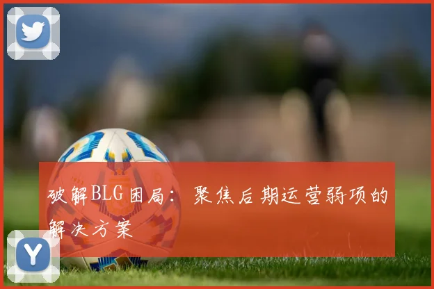 破解BLG困局：聚焦后期运营弱项的解决方案